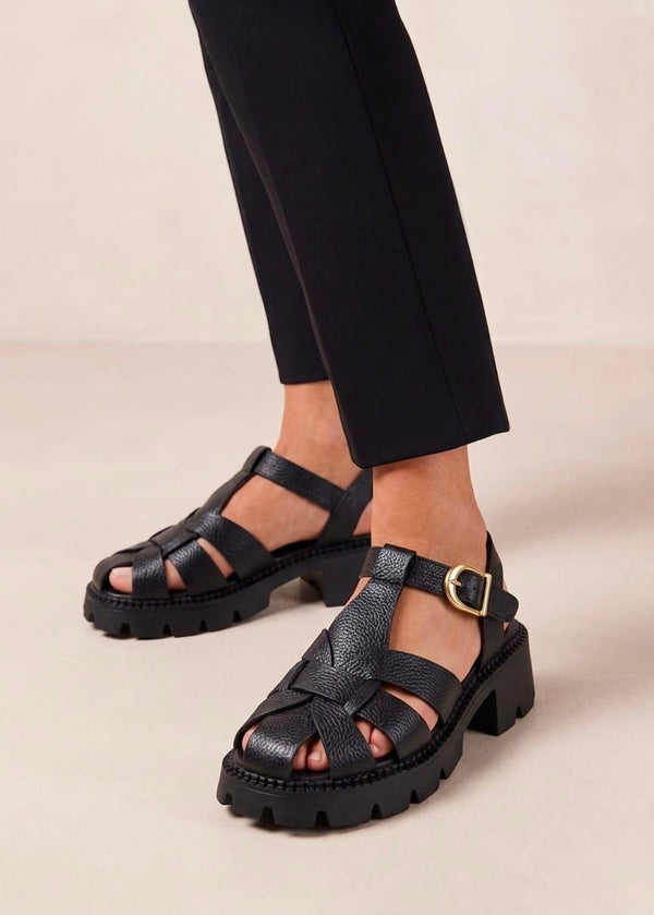Sandalia Chunky 1124 Negra