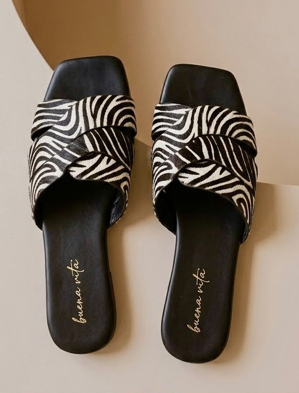Sandalia 1253 Pelo Cebra