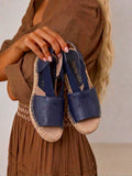 Sandalia Yute 4336 · Azul, Arena y Oro