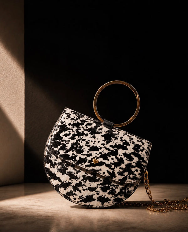 Bolso Moon Print Vaca