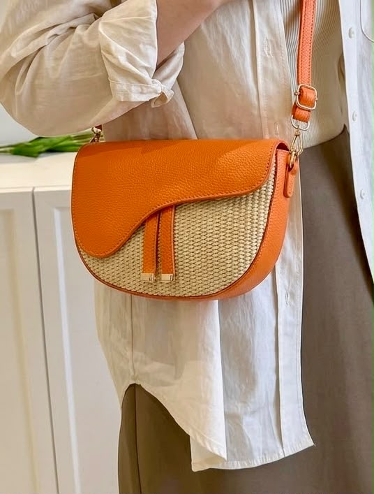 Bolso Carriel Naranja