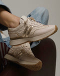 Tenis D-41A Blanco Ostra X Oro