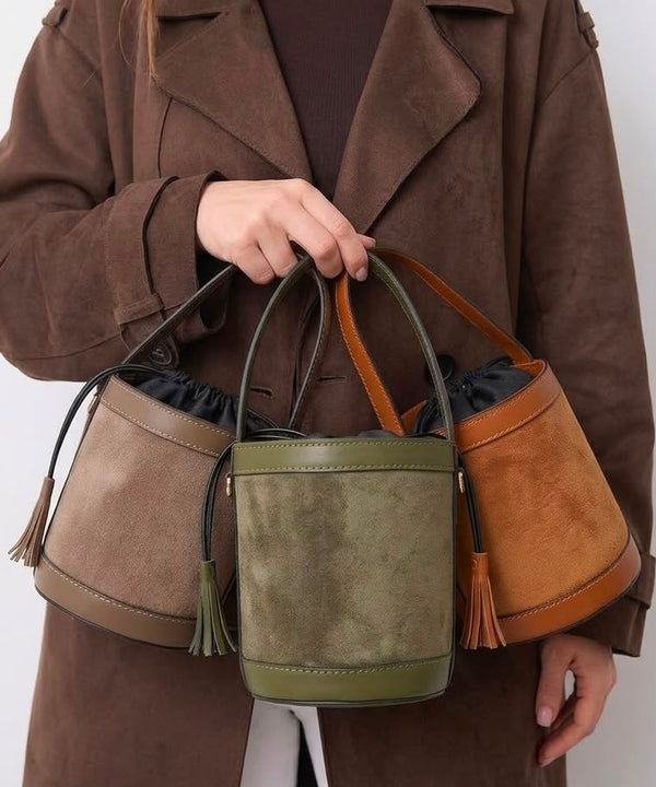 Bolso PG 109 Miel - Taupé - Verde Militar