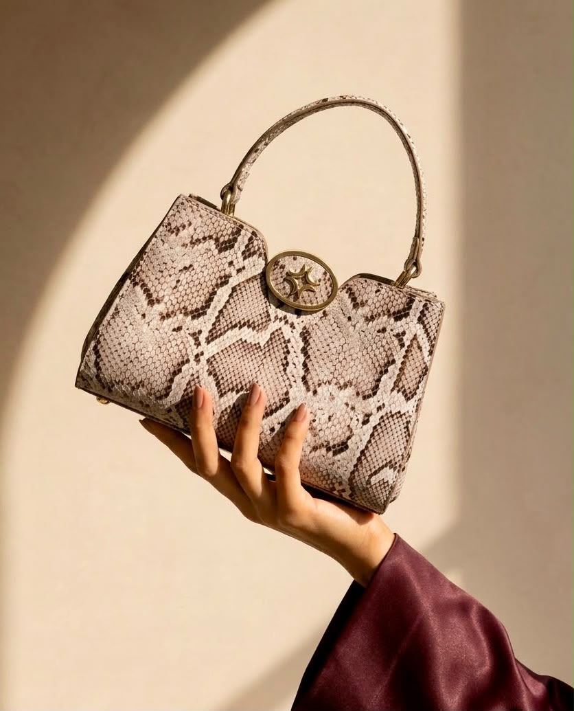 Bolso Roma Pitón