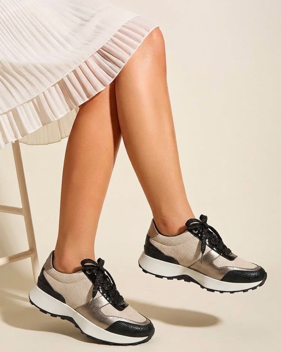 Tenis D-10 Avena X Negro