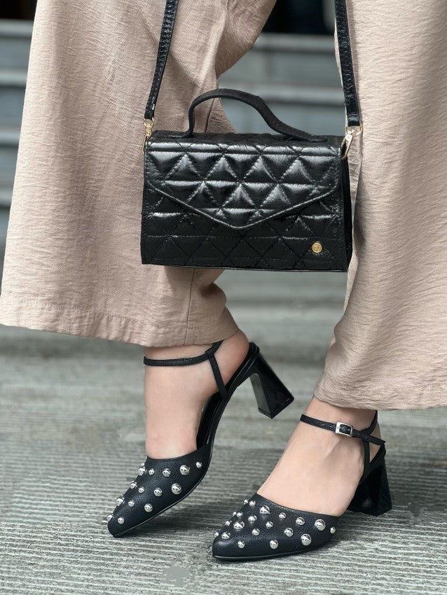 Zapato Tac N K-817 Negro X Taches