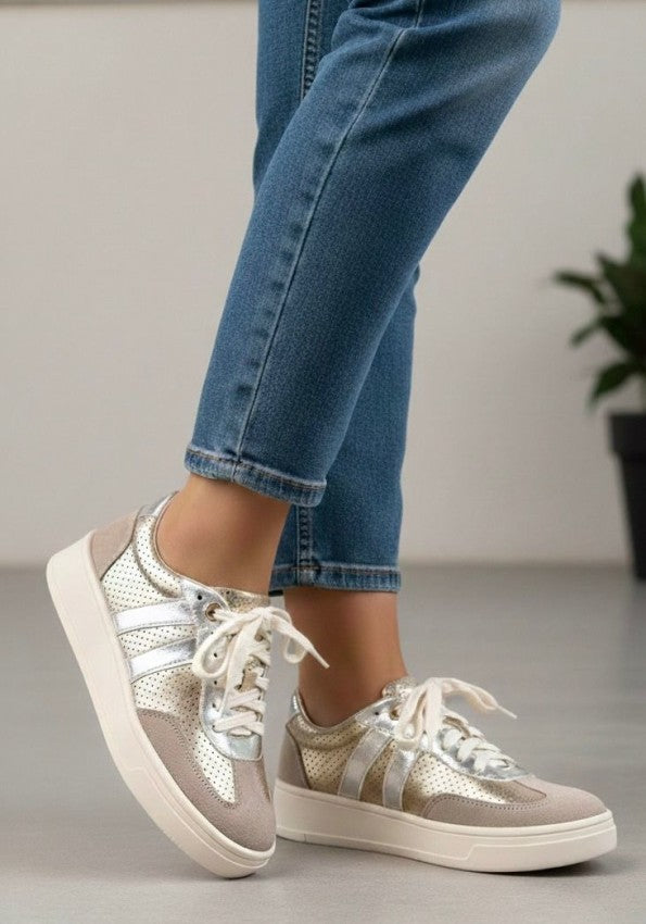 Tenis 850 Oro X Plata