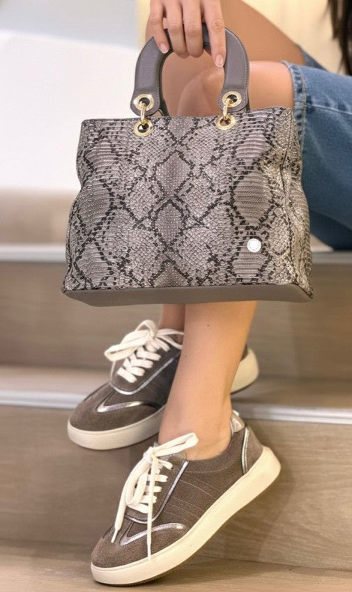Tenis Milly Carnaza Almendra