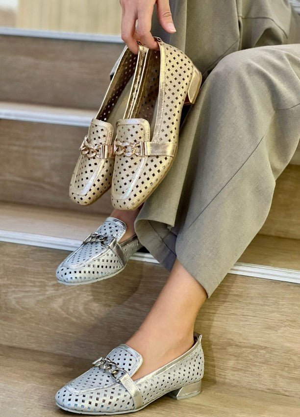 Mocasin 2336 Plata
