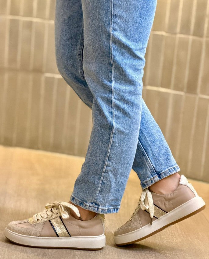 Tenis Perla Pardo X Oro