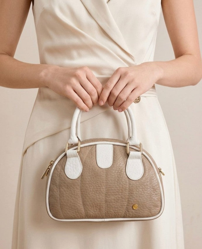 Bolso 2622 Capuchino x Blanco