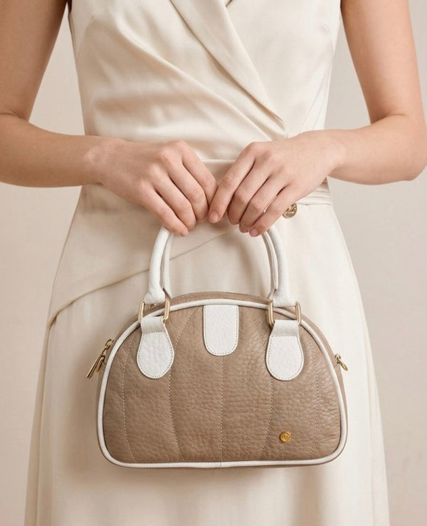 Bolso 2622 Capuchino x Blanco