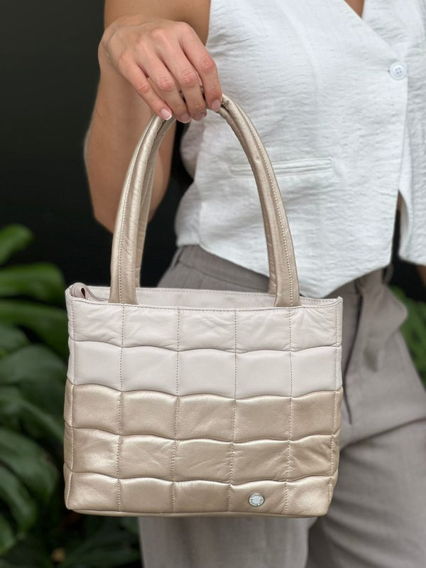 Bolso 4212 Talco X Oro