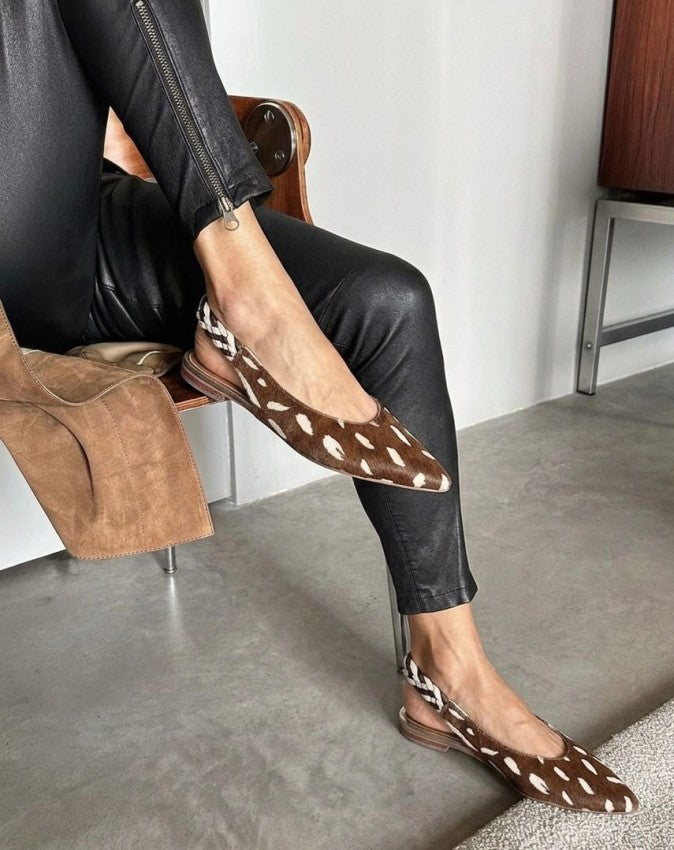 Baleta Isabella Print Bambi x Pulsera Tejida