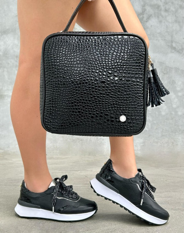 Tenis Abril Negro