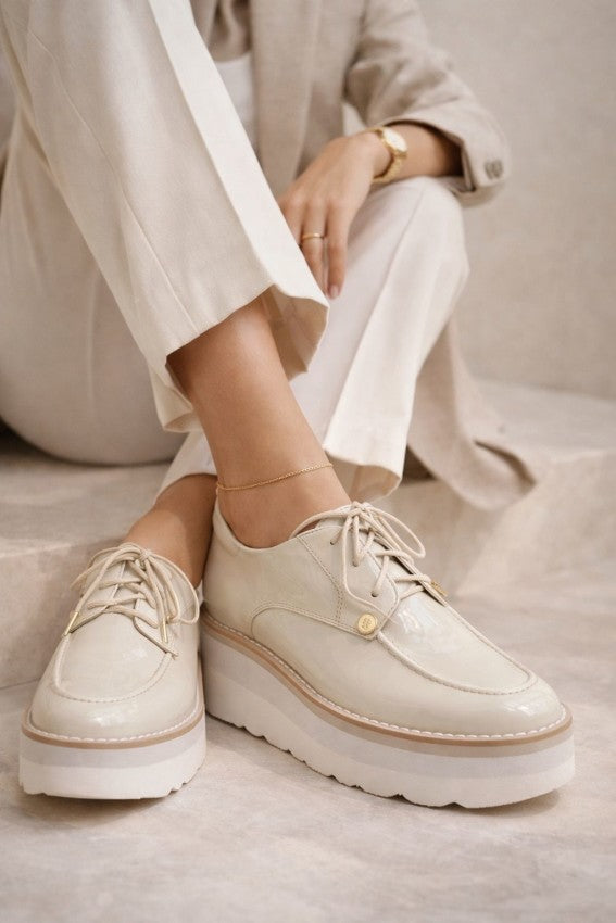 Zapatos Pds-65 Charol Grey
