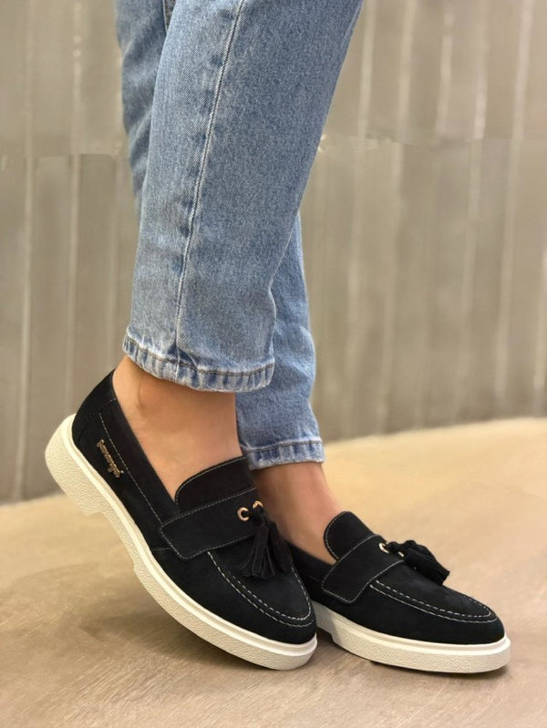 Mocasin Lluviacarnaza Negro