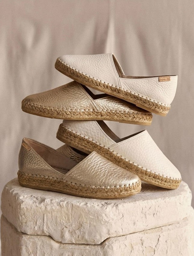 Zapato Yute Babucha Metal Arena