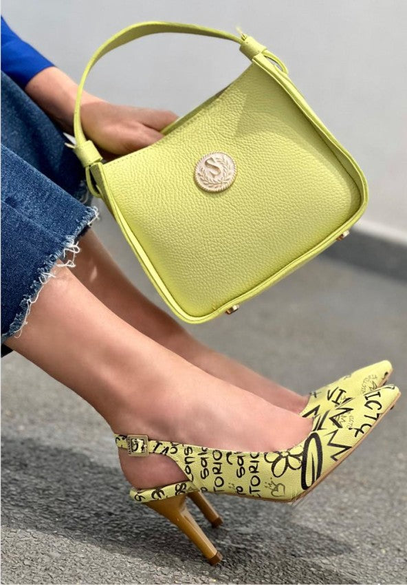 Zapato Dulzura Verde Wasabi