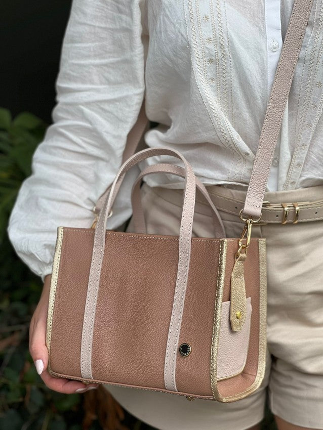 Bolso 754-P Caramelo X Nude