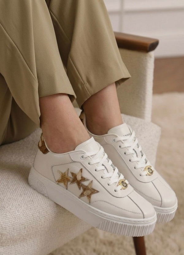Tenis Curva Sng Off White x Bambi