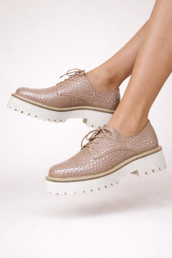 Zapato Oxford 1608 Pardo