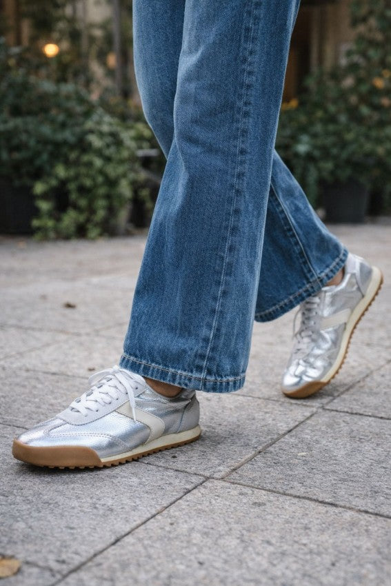 Tenis C-03 Plata X Talco