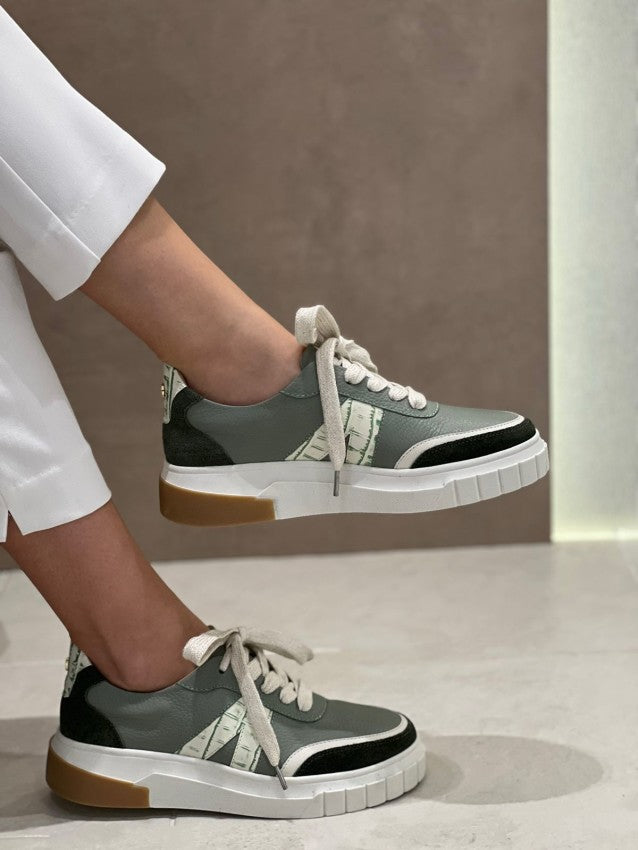 Tenis Tea Verde X Carnaza Verde