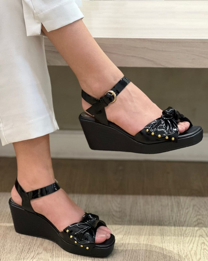 Sandalia 5727 Charol Negro