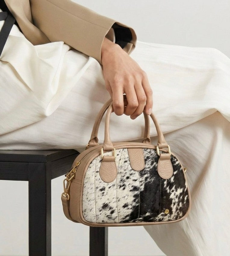 Bolso 2622 Pelo Vaca x Capuchino