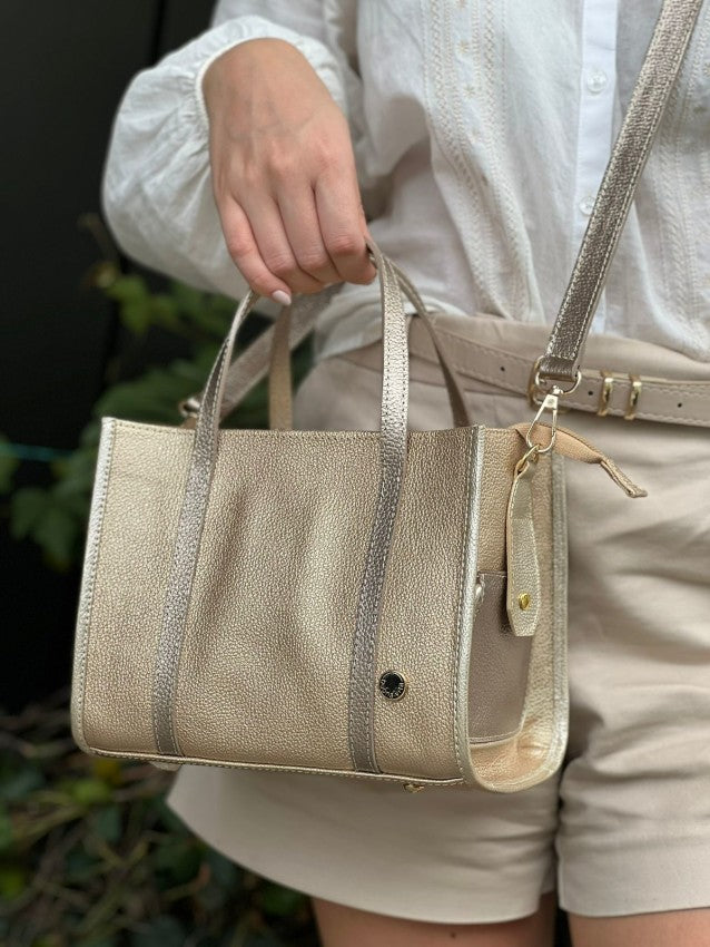 Bolso 754-P Combinado Oro
