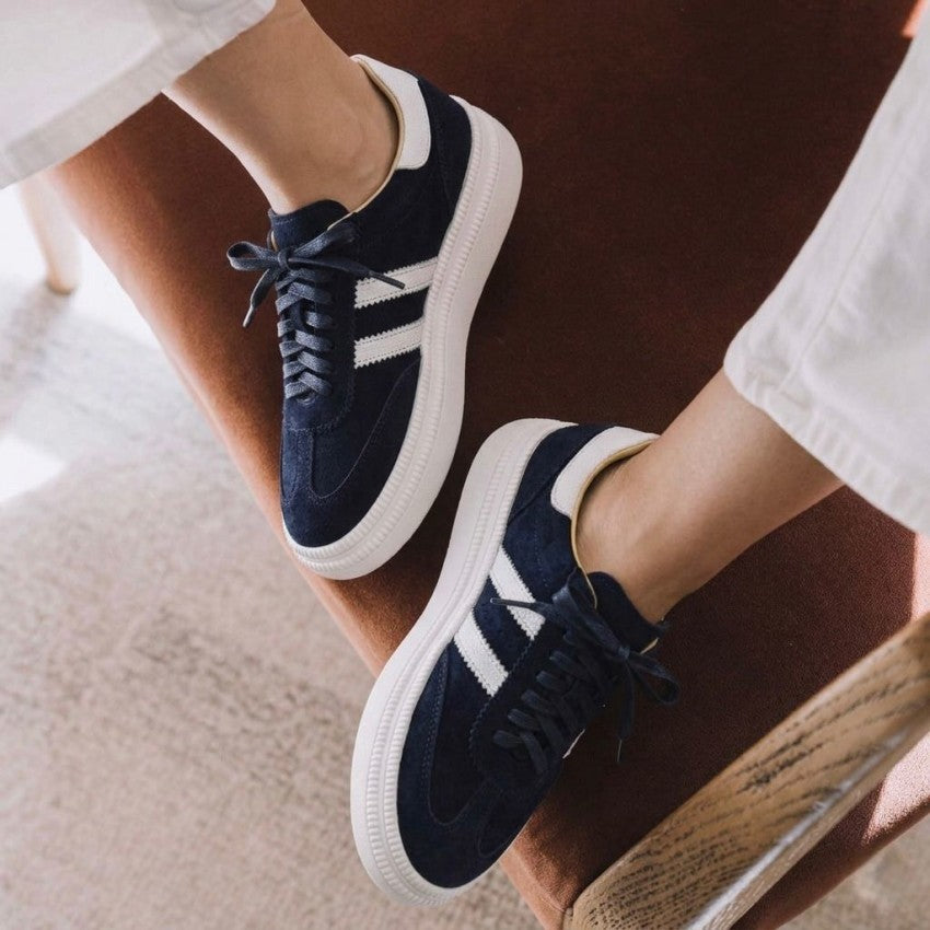 Tenis 1011 Carnaza Azul x Blanco